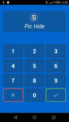 Pic Hide android App screenshot 1